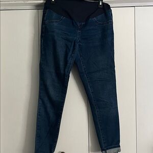 Sonoma Dark Blue Maternity Jeggings